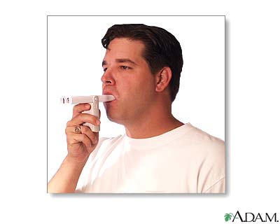 Peak flow meter use - part five